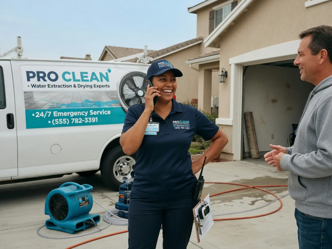 Water Extraction & Drying Orange, CA FAQs